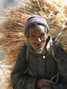 Paysan des hauts-plateaux du Ladakh