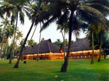 Un des hôtels du séjour dans les Backwaters