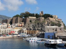 La petite ville de Lipari