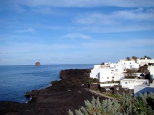 Les rochers inquiétants de l'ile Panarea