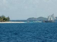 Île de Mayreau dans les Grenadines