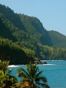 Côte nord de la Martinique