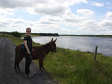 Halte au bord du Lough Attorick