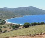 ìle de Skyros - une plage du sud