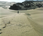 Randonnée dans le désert du Maroc