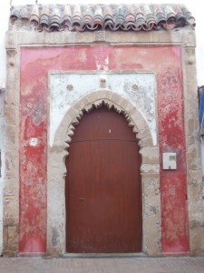 Porte dans la médina d'Essaouira