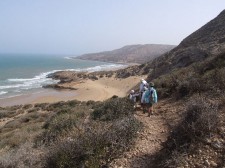 Trek en famille sur la côte atlantique du Maroc