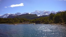 Bras sud du lac Argentino en direction du lac Frias (Argentine)