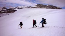 Traversée par l'El Cordon de Guamparo à 2000 m d'altitude (Chili)