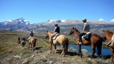 Balade à cheval dans les alentours d'El Calafate (Argentine)