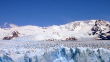 La surface accidentée du glacier Perito Moreno (Argentine)