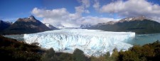 Vue du glacier Perito Moreno depuis le front (Argentine)