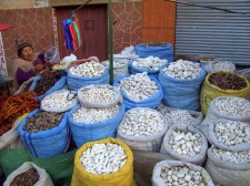 Un marché à La Paz