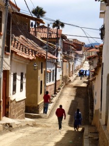 Extension Villes coloniales – Un quartier populaire de Sucre