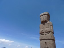 Statue à Tiwanaku