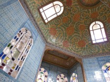 Intérieur d'un pavillon du palais de Topkapı