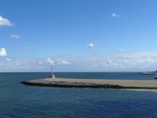 Dans le ferry sortant du port de Den Helder