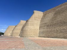 Les fortifications de la citadelle Ark de Boukhara