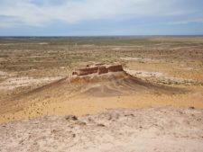 La forteresse kouchan Aiaz-Kala dans le Khwarezm