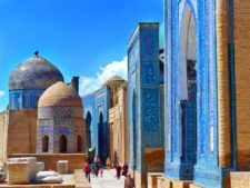 La nécropole Shah-i-Zinda à Samarcande