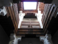 Intérieur d'une école coranique